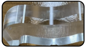 Thick Section Complex Profile Lens